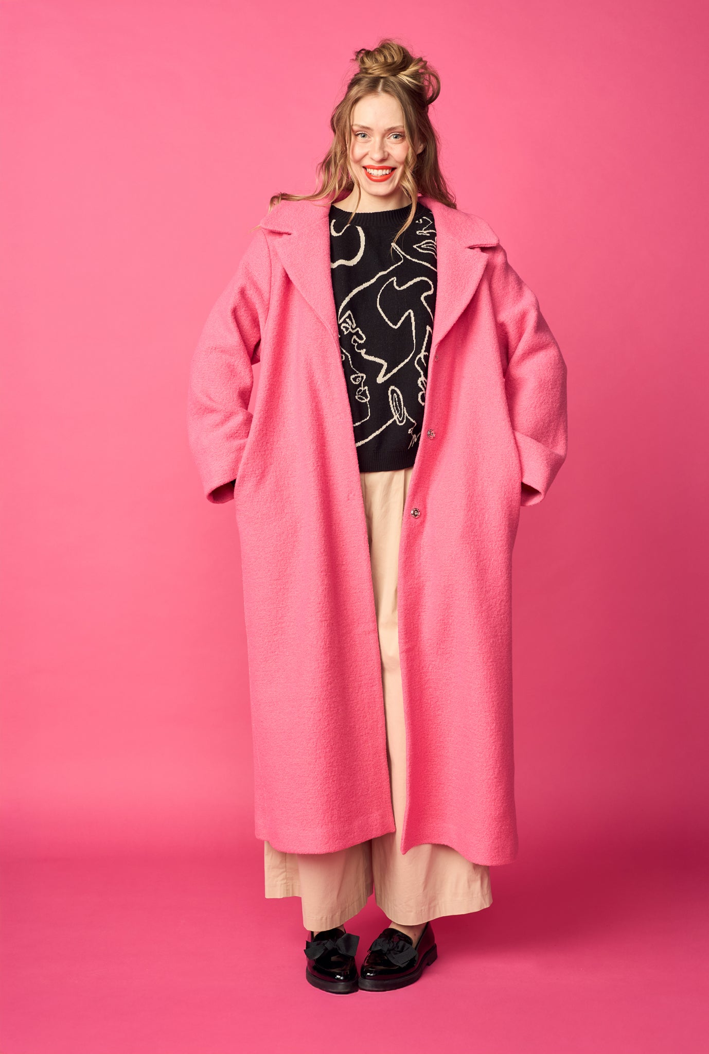 COZY-villakangastakki, Flow Pink