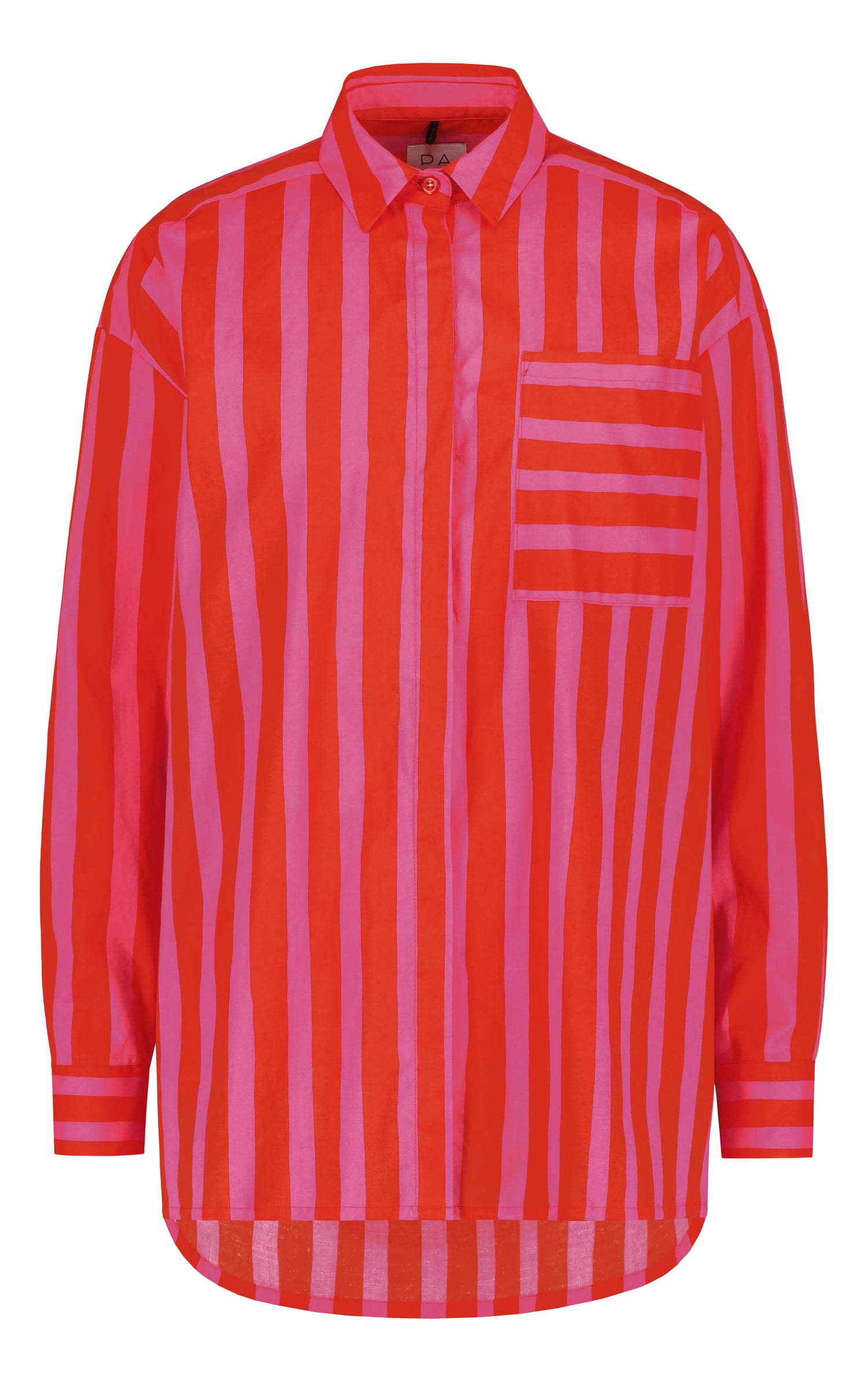 FRESH OVERSIZED -paita, Paris stripe pink