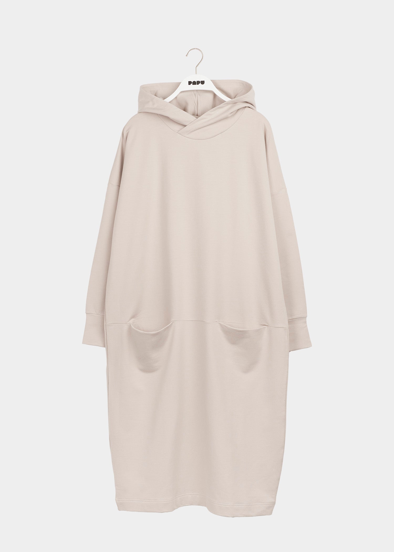 GIANT HOODIE -mekko, Sand